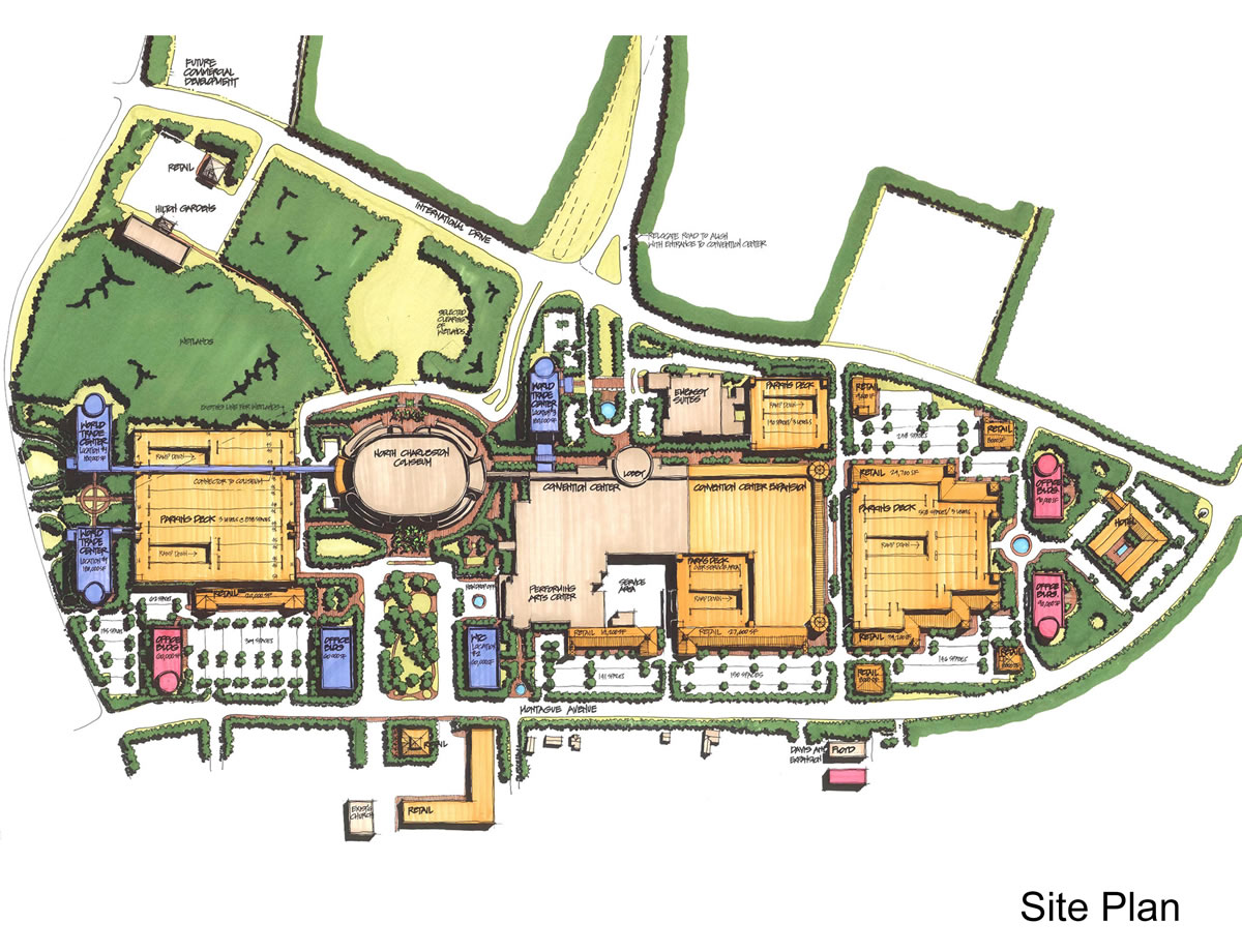 Coliseum Area Plan, North Charleston, South Carolina