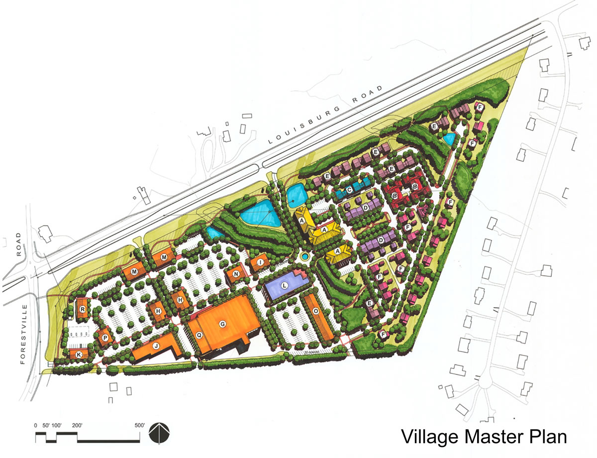 Forestville Village Master Plan, Greenville, North Carolina
