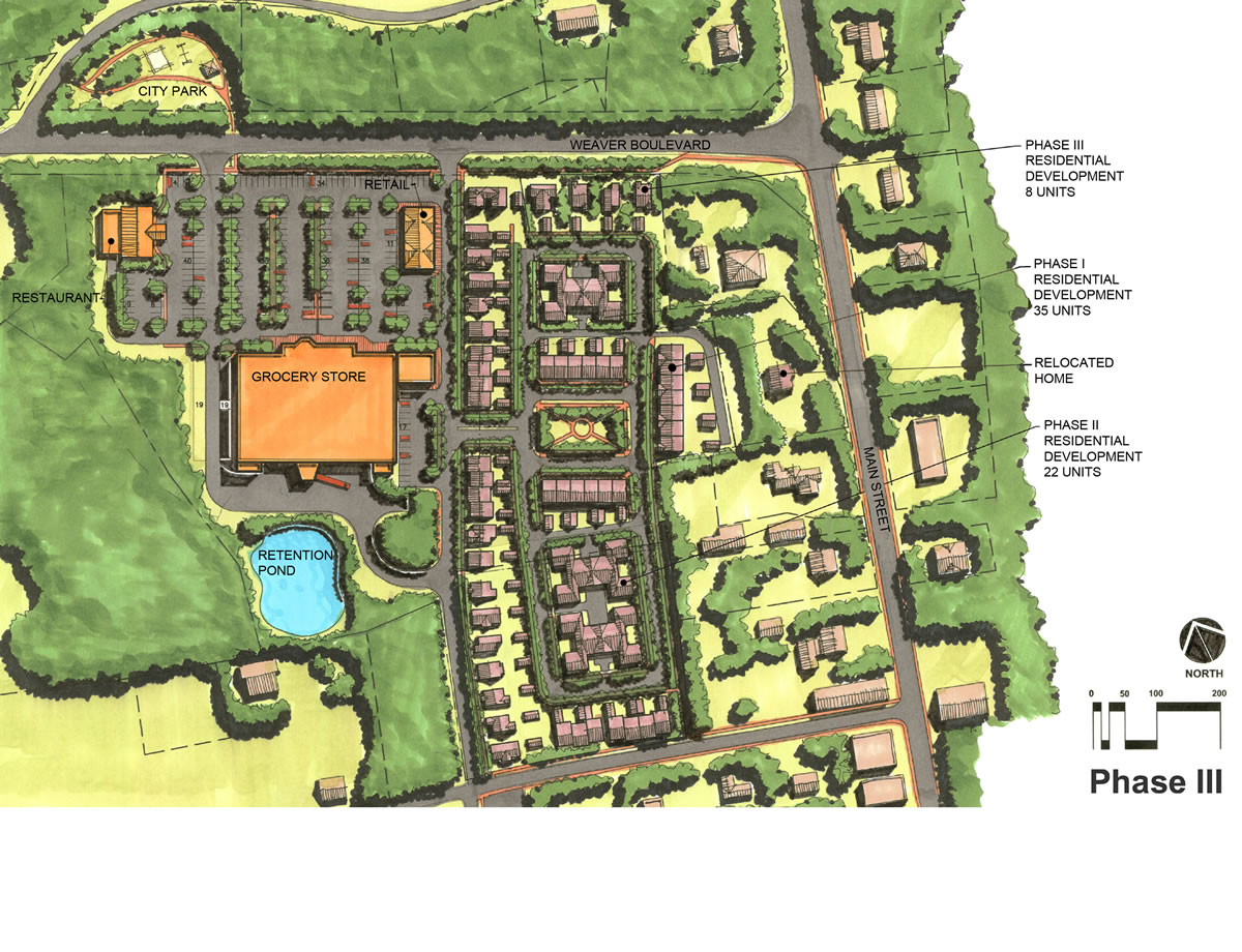 Regan Commons Master Plan, Weaverville, North Carolina