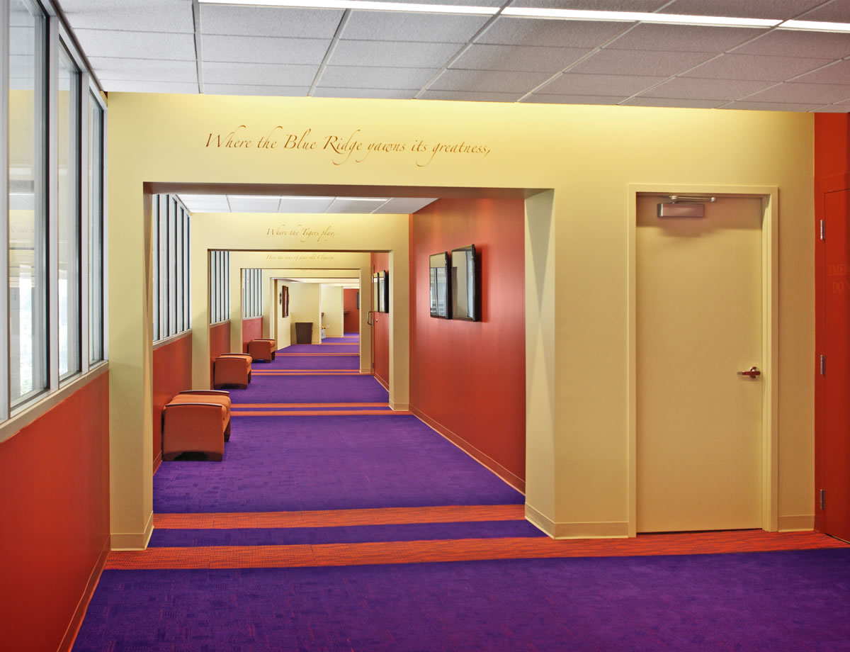 Memorial Stadium President's Suite, Clemson University, Clemson, South Carolina